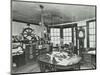 Interior of an Office with a Man on the Telephone, Greenwich, London, November 1936-null-Mounted Photographic Print