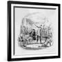 Interior of an Unnamed Lunatic Asylum in London-null-Framed Art Print