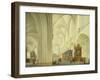 Interior of Antwerp Cathedral, C.1668-Isaac van Nickele-Framed Giclee Print