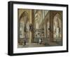 Interior of Antwerp Cathedral, Flemish, 17th Century-Pieter Neeffs the Elder-Framed Giclee Print