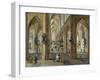 Interior of Antwerp Cathedral, Flemish, 17th Century-Pieter Neeffs the Elder-Framed Giclee Print