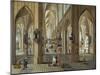 Interior of Antwerp Cathedral, Flemish, 17th Century-Pieter Neeffs the Elder-Mounted Giclee Print