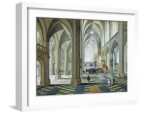 Interior of Antwerp Cathedral-Peeter Neefs Elder-Framed Giclee Print