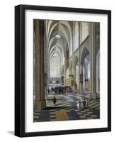 Interior of Antwerp Cathedral-Peeter Neefs Elder-Framed Giclee Print