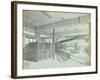 Interior of Appliance Room, Northcote Road Fire Station, Battersea, London, 1906-null-Framed Photographic Print