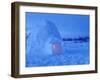 Interior of Arctic Igloo, Churchill, Manitoba, Canada-Stuart Westmoreland-Framed Photographic Print