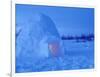 Interior of Arctic Igloo, Churchill, Manitoba, Canada-Stuart Westmoreland-Framed Photographic Print