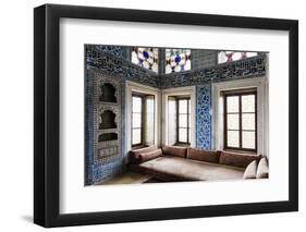 Interior of Baghdad Kiosk, Topkapi Palace, Sultanahmet, Istanbul, Turkey-Ben Pipe-Framed Photographic Print