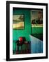 Interior of Bar with Mermaid Mural, Tela, Honduras-Jeffrey Becom-Framed Photographic Print