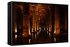Interior of Basilica Cistern, Sultanahmet, Istanbul, Turkey-Ben Pipe-Framed Stretched Canvas