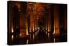 Interior of Basilica Cistern, Sultanahmet, Istanbul, Turkey-Ben Pipe-Stretched Canvas