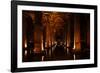 Interior of Basilica Cistern, Sultanahmet, Istanbul, Turkey-Ben Pipe-Framed Photographic Print