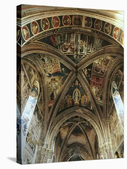 Interior of Basilica of Santa Caterina D'Alessandria, Galatina, Apulia, Italy-null-Stretched Canvas