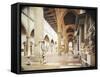 Interior of Basilica of Santa Croce, Florence, Work Believed to Be-Arnolfo di Cambio-Framed Stretched Canvas