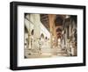 Interior of Basilica of Santa Croce, Florence, Work Believed to Be-Arnolfo di Cambio-Framed Giclee Print
