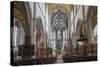 Interior of Basilica of St. Egidius-Ian Trower-Stretched Canvas