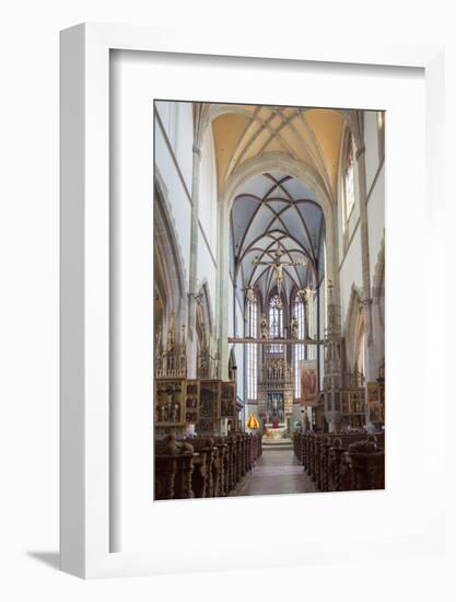 Interior of Basilica of St. Egidius-Ian Trower-Framed Photographic Print