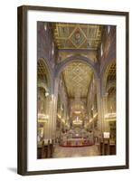 Interior of Basilica of St. Peter, Pecs, Southern Transdanubia, Hungary, Europe-Ian Trower-Framed Photographic Print