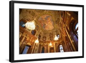 Interior of Belvedere Palace, UNESCO World Heritage Site, Vienna, Austria, Europe-Neil Farrin-Framed Photographic Print