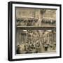 Interior of Bike Manufacturing Factory, 1890-Francesco and Antonio Corbarelli-Framed Giclee Print