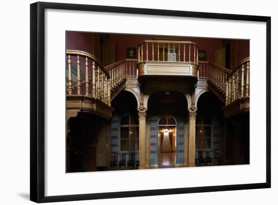 Interior of Birinu Manor-null-Framed Giclee Print