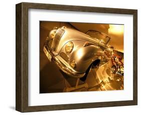 Interior of BMW Car Museum, Munich, Bayern, Germany-Walter Bibikow-Framed Photographic Print