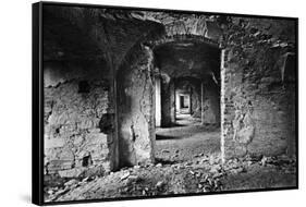 Interior of Bontida Castle, Transylvania, Romania-Simon Marsden-Framed Stretched Canvas