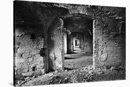 Interior of Bontida Castle, Transylvania, Romania-Simon Marsden-Stretched Canvas