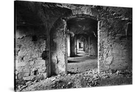 Interior of Bontida Castle, Transylvania, Romania-Simon Marsden-Stretched Canvas