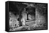 Interior of Bontida Castle, Transylvania, Romania-Simon Marsden-Framed Stretched Canvas