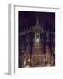 Interior of Bot, or Chapel, of Emerald Buddha in Wat Phra Kaew, Grand Palace, Bangkok, Thailand-null-Framed Giclee Print