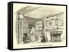 Interior of Bradshaw's House-null-Framed Stretched Canvas