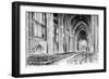 Interior of Bristol Cathedral, 1908-1909-W Gilliard-Framed Giclee Print