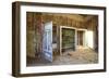 Interior of Building Slowly Being Consumed by the Sands of the Namib Desert-Lee Frost-Framed Photographic Print