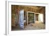 Interior of Building Slowly Being Consumed by the Sands of the Namib Desert-Lee Frost-Framed Photographic Print