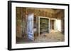 Interior of Building Slowly Being Consumed by the Sands of the Namib Desert-Lee Frost-Framed Photographic Print