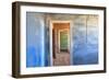 Interior of Building Slowly Being Consumed by the Sands of the Namib Desert-Lee Frost-Framed Photographic Print