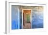 Interior of Building Slowly Being Consumed by the Sands of the Namib Desert-Lee Frost-Framed Photographic Print