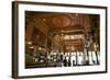 Interior of Cafe Brasileira, Chiado, Lisbon, Portugal, South West Europe-Neil Farrin-Framed Photographic Print