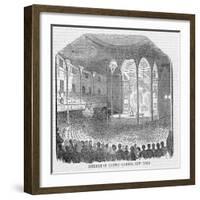 Interior of Castle Garden, New York-null-Framed Giclee Print