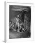 Interior of Catacombs, Paris, 1861-Paul Nadar-Framed Giclee Print