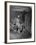 Interior of Catacombs, Paris, 1861-Paul Nadar-Framed Giclee Print