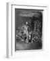 Interior of Catacombs, Paris, 1861-Paul Nadar-Framed Giclee Print