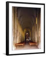 Interior of Cathedral at Sezze, Lazio, Italy-null-Framed Giclee Print