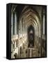 Interior of Cathedral of Notre-Dame-null-Framed Stretched Canvas