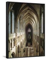 Interior of Cathedral of Notre-Dame-null-Framed Photographic Print