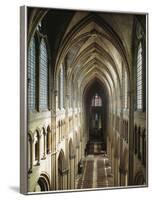 Interior of Cathedral of Notre-Dame-null-Framed Photographic Print