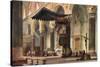 'Interior of Cathedral, San Remo', c1870-Alfred Waterhouse-Stretched Canvas