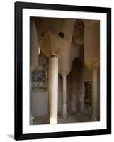 Interior of Catholic Church of Stilo, Calabria, Italy, 9th-10th Century-null-Framed Giclee Print