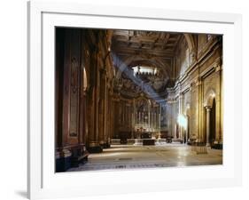 Interior of Catholic Church-null-Framed Photographic Print